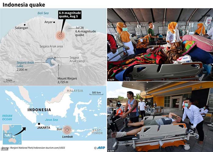 91 Tewas akibat Gempa Lombok, Turis Asing Dievakuasi Basarnas
